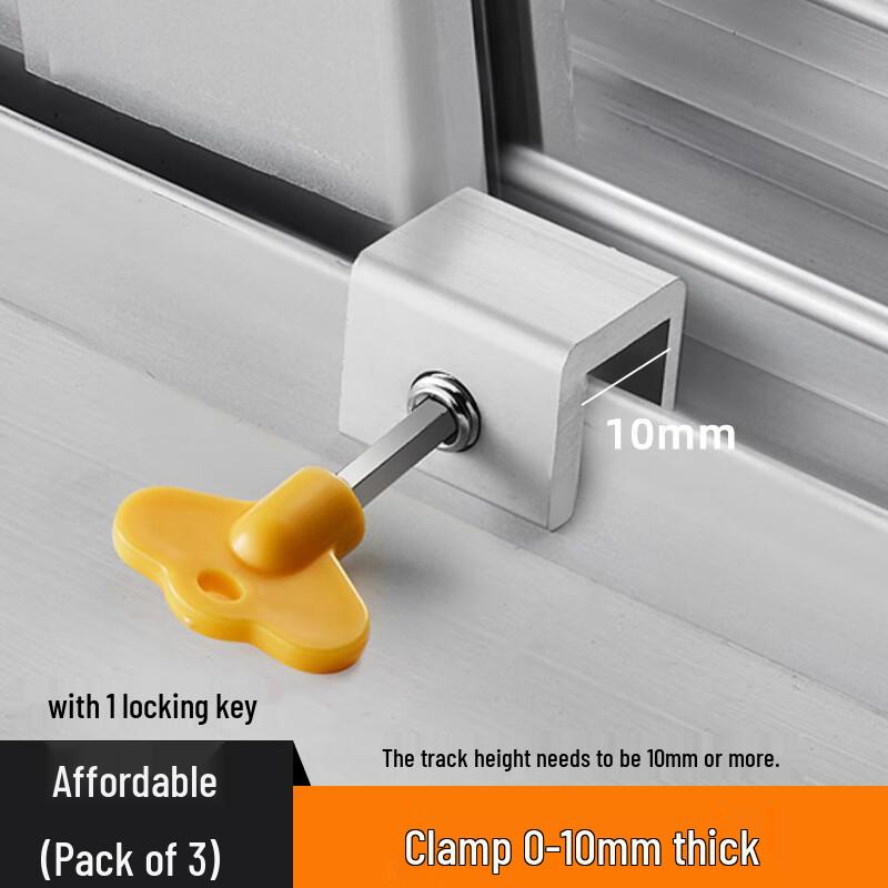 Aluminum Alloy Window Stopper Child Safety Lock