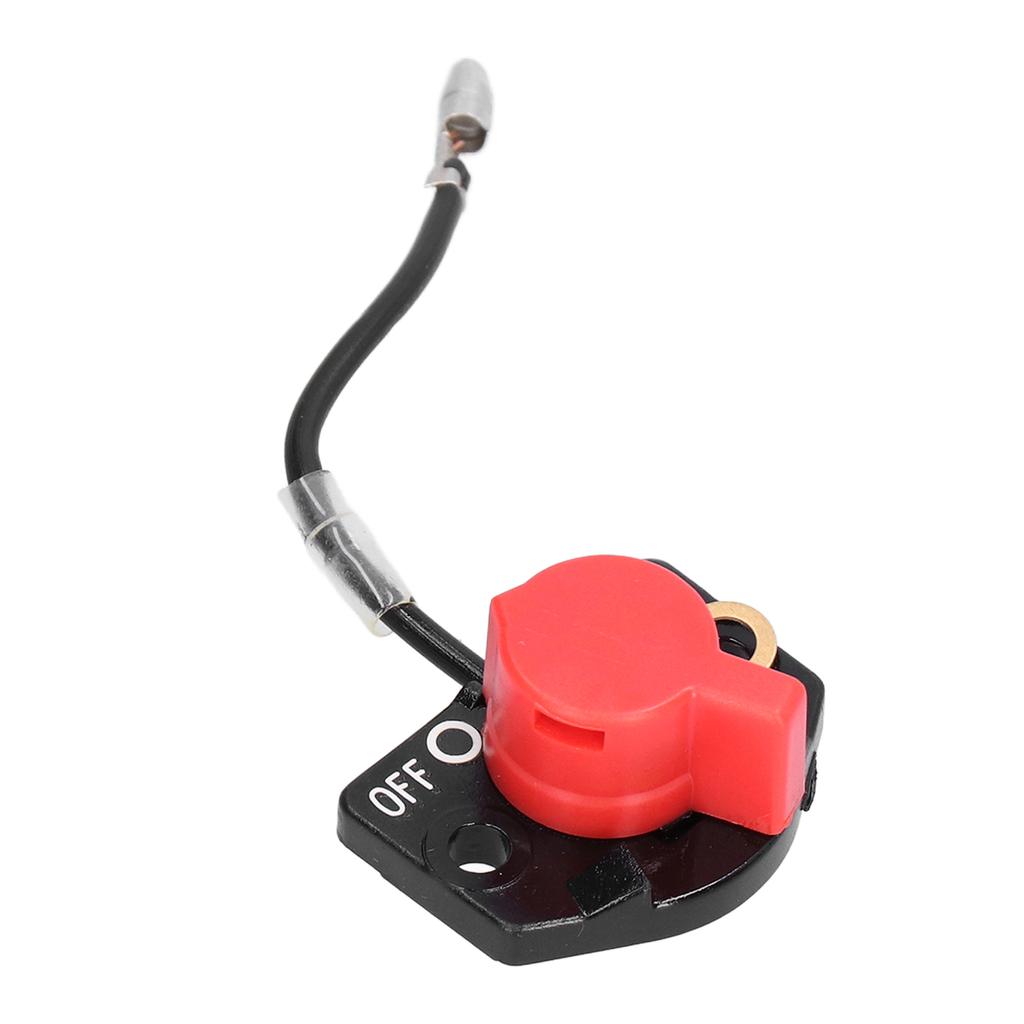 Выключатель остановки двигателя EY20 Flameout Switch, аксессуар для дизельного двигателя EY20, черный и красный