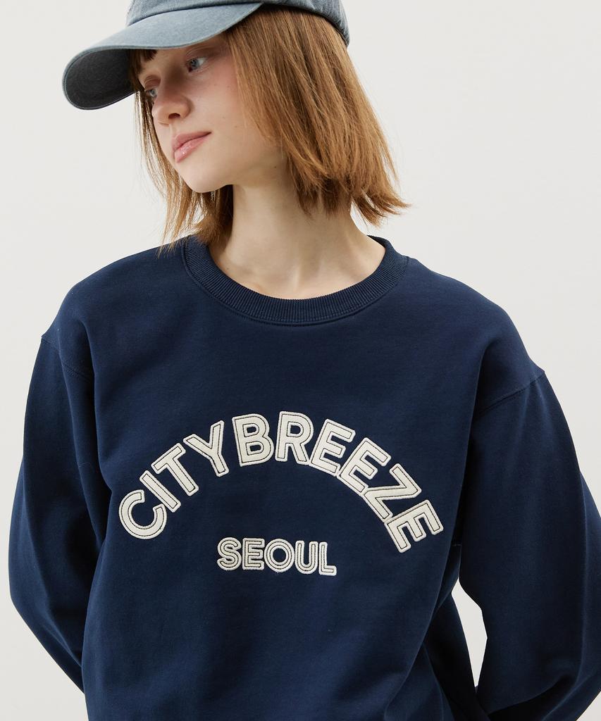 CITYBREEZE City Arch Logo Sweatshirt_Navy