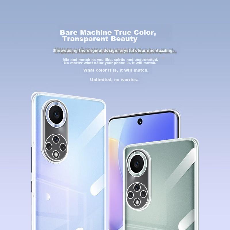 Transparent Phone Case for Huawei Nova 9 Pro/Honor 50 Pro, Huawei Phone Clear Case, TPU Shockproof Soft, Protective Cover, Ultra-Thin Simple Outer