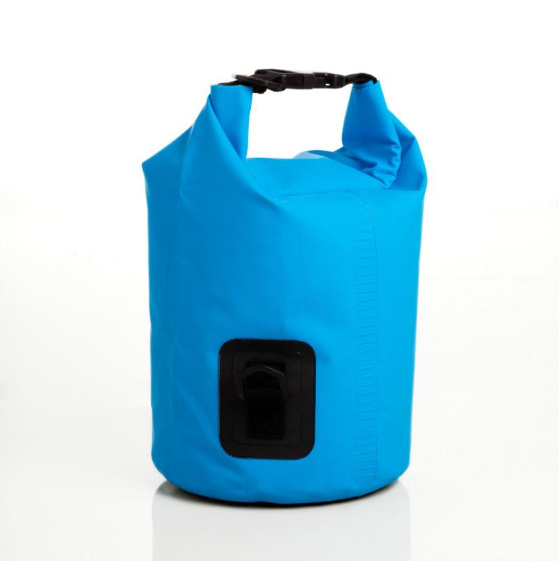 Outdoor Sports 2l Pvc Waterproof Shoulder Bag With Lightweight Design For Rafting And Travel