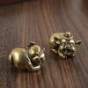 Brass Wedding Pig Ornament Twelve Zodiac Bronze Ware Tea Table Tea Pet Pure Copper Zodiac Pig Solid Small Ornament Bronze Ware