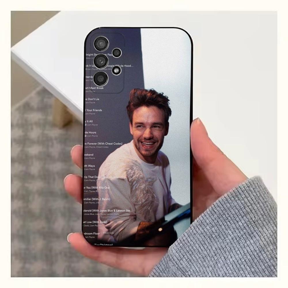 Singer L-Liam P-Paynes Phone Case For Samsung S25,S24,S23,S22,S20,S21,S10,Ultra,Plus,Lite,FE,Soft Silicone Black Cover