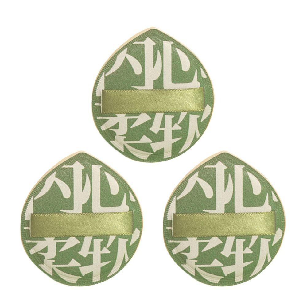 Треугольный спонж для нанесения тональной основы в форме капли воды для жидких кремов и пудры