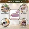 PVC Transparent Pencil Case For Girls Large Capacity Waterproof Stationery Organizer