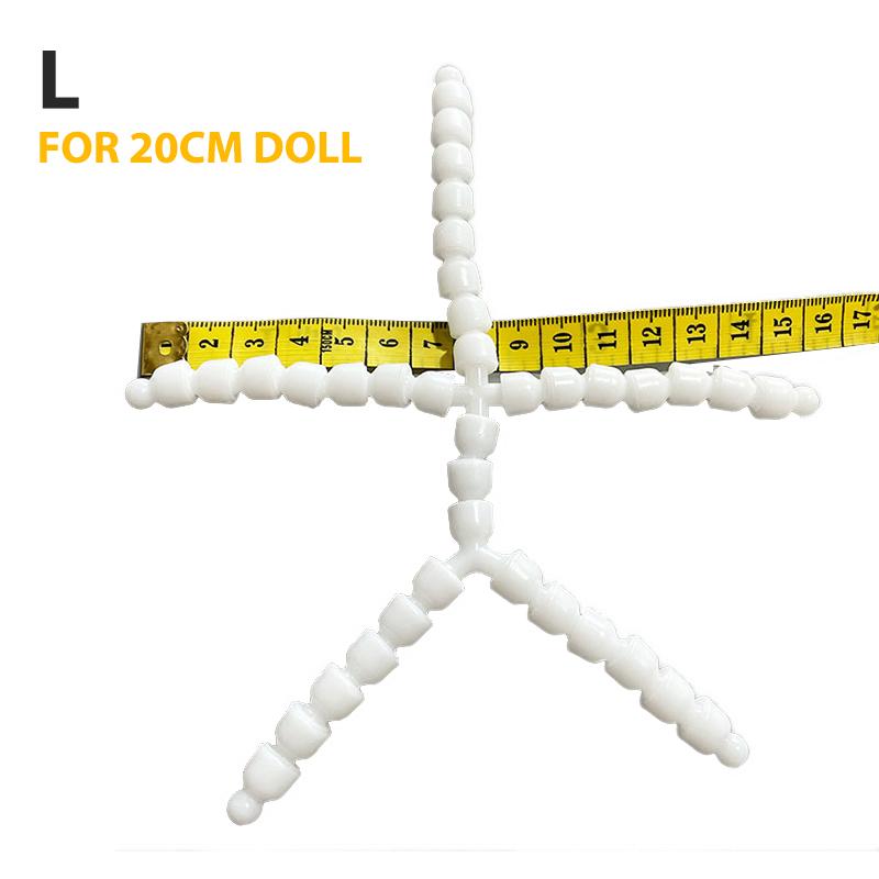 20/15Cm Doll Skeleton Joint Plush Toy Diy Socket Flexible Armature Doll Parts