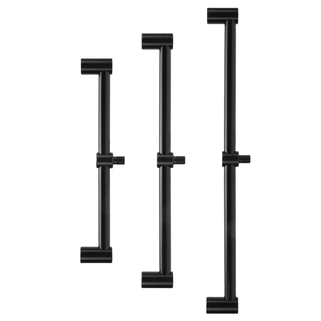 Алюминиевый сигнализатор-трещотка с 2 головками для удилищ, поперечная планка, держатель, рыболовные аксессуары, 2 головки, сигнализатор для удочки, алюминиевая трещотка