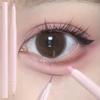 Double Head Matte Pink Lying Silkworm Pen Waterproof Lasting Natural Brightening Glitter Eyeshadow Pencil Makeup Cosmetic