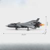 585pcs Military Series Chinese Air Force J-20 Stealth Fighter Building Blocks Toy Gift for Children No Box