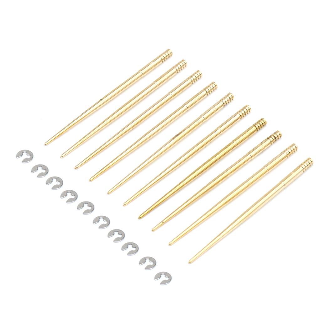 ZSDTRP 10pcs N427-68 Jet Needles for 21/24/26/28/30mm PWK Carburetor Keihin Needles