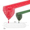 Christmas Long Table Runner Multi-size Lace Three-color Tablecloth Party Decoration Table Cover
