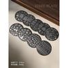 Christmas Nail Art Stamping Plates Set 9pcs Snowflake Elk Tree Design Salon Use