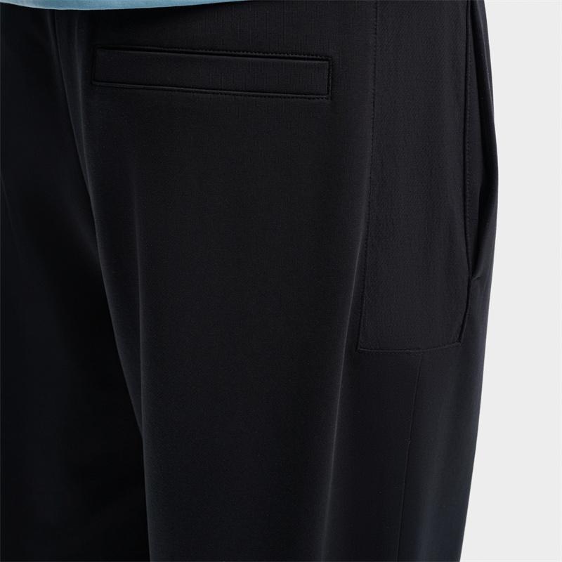 New FILA Knitted Sweatpants Men's Jet Black F11M438604FBK
