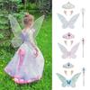 Sparkle Dress Up Props Set Princess Angel Wings with Crown Elf Ears  Costume Cosplay