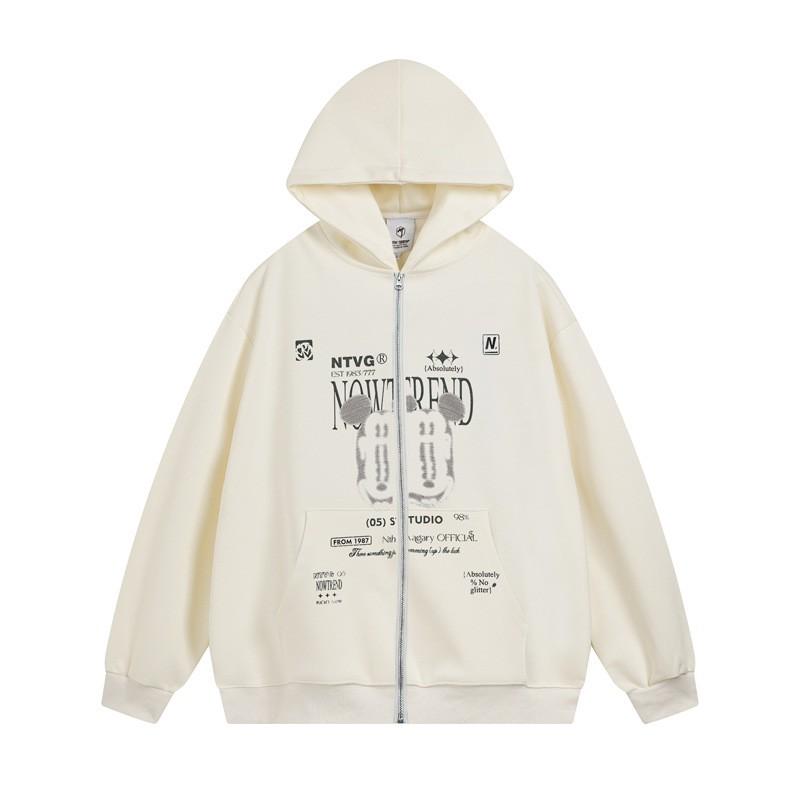 Unisex Oversized Hooded Sweatshirt With Graphic Print Streetwear Winter Casual Top