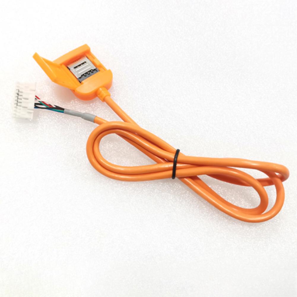 Новый адаптер слота для SIM-карты для Android Radio Multimedia Gps 4G 20pin Cable Connector Car Accsesories Wires Replacing Part
