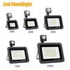 Led Flood Light With Motion Sensor Outdoor Lamp 220V Waterproof 10W 20W 30W 50W 100W Spotlight Focus Street Wall Garden Lights