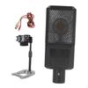 Конденсаторный микрофон Игровой микрофон Настольный Прочный Малошумный Легкий Портативный Профессиональный