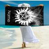 Personalized customized proof beach towel with Supernatural pattern - soft, absorbent,quick-drying,perfect swimming,camping&bathing