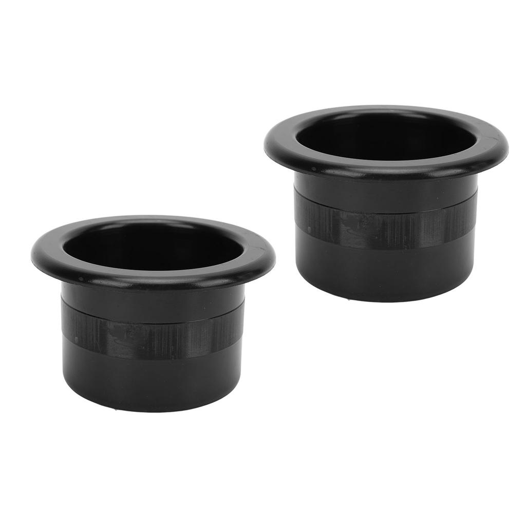 2PCS 2.7in Cup Holder Insert ABS Plastic Universal Fit Easy To Clean for RV Boat Car Sofa Golf Cart