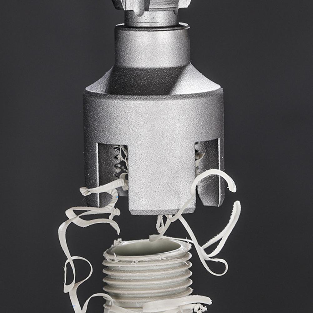 Инструмент для нарезания резьбы на трубах DN15 DN20 Шестигранный хвостовик Плашка Внутренняя Внешняя резьба 4/6 точек Труборез для ПВХ труб Комплект Метчик для прокладки водопроводных труб из ППР