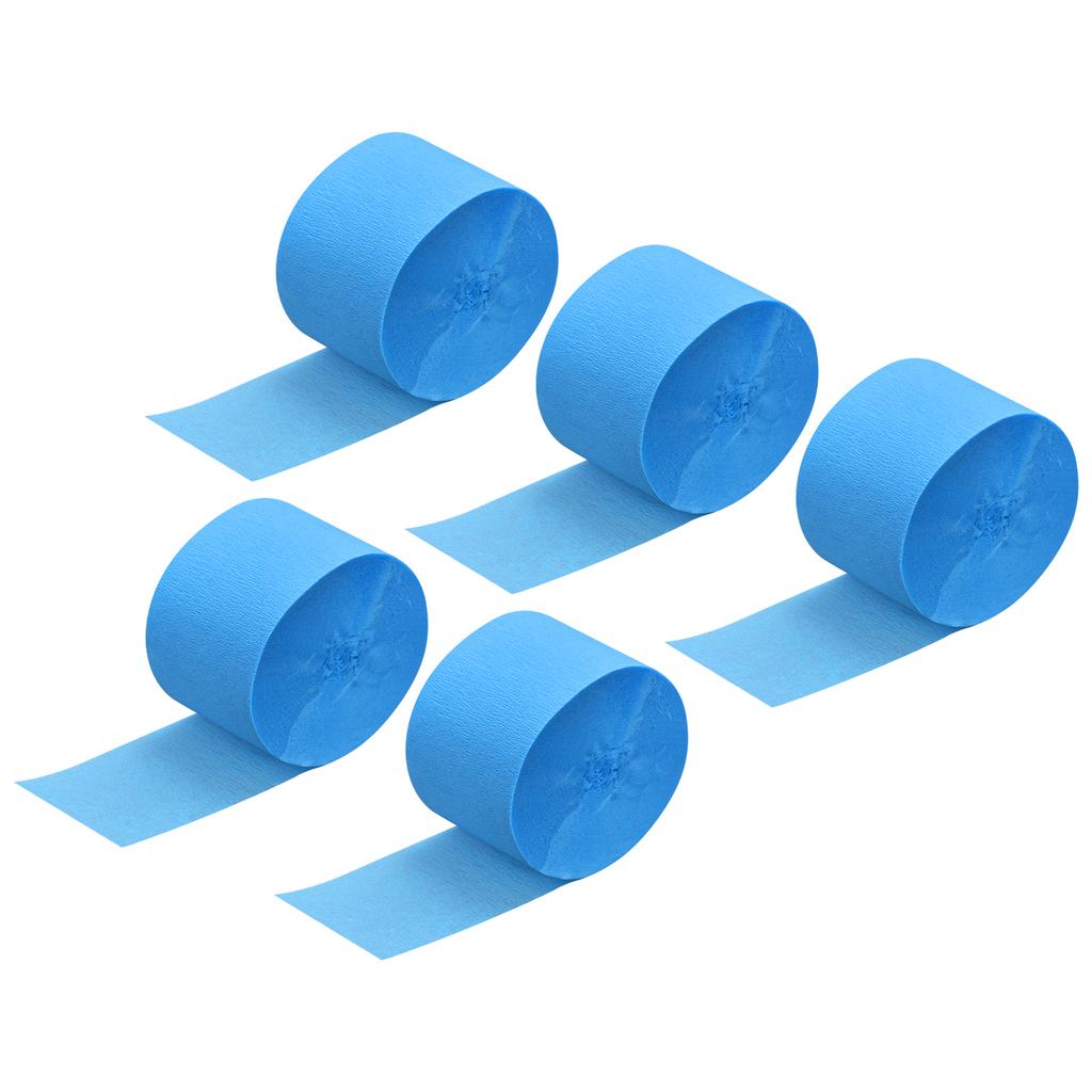 3/5pcs Crepe Paper Streamer Crepe Paper Decoration 82ft Long for Birthday Party Wedding Thanksgiving Christmas Decorations DIY