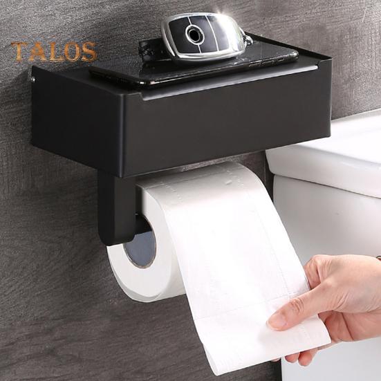 Вешалка для салфеток без перфорации, практичный туалет из нержавеющей стали, держатель для мобильного телефона в рулонах, принадлежности для ванной комнаты