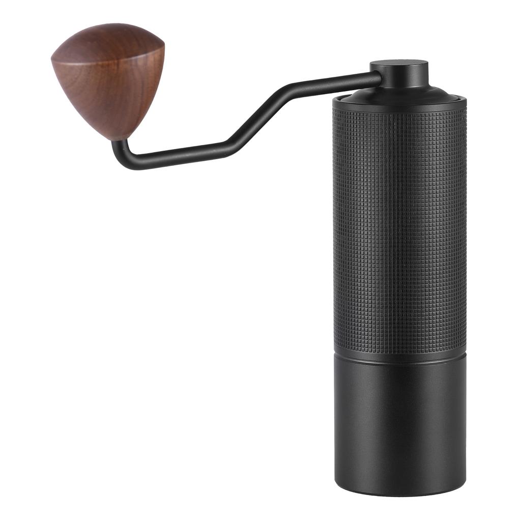 Ручная кофемолка с эргономичной деревянной рукояткой, 5-ти сердечниковыми коническими жерновами из нержавеющей стали, 24 передачи