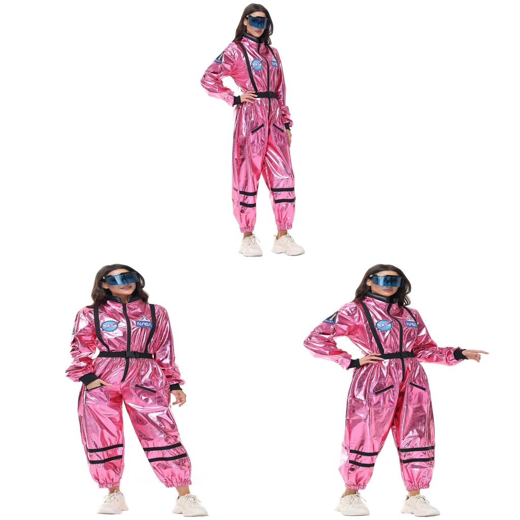 Space Explorer Cosplay Suit For Women With Cotton Material Halloween Party Costume