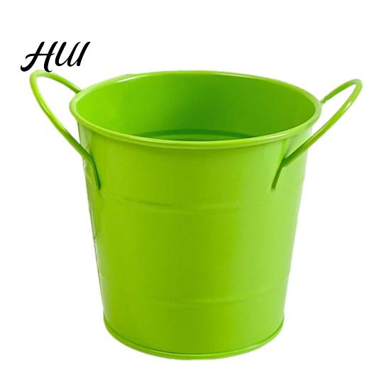 Desk Accessory Storage Metal Bucket Pencil Holder Funny Organizer for Office Home Stationery Large Capacity Boxes Pens Markers Rulers Tidy