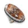 Laguna Lace Agate Gemstone 925 Sterling Silver Jewelry Ring Size 8