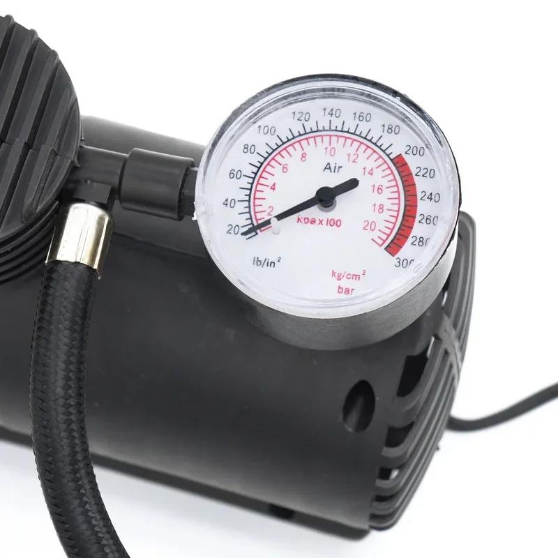 12V Auto Electric Air Pump 300psi Air Compressor Tire Mini Car Tire Inflator Auto Repair Accessories For Inflator High Quality
