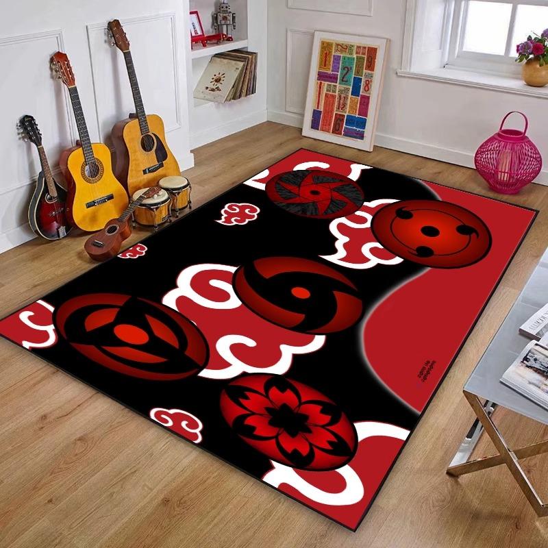 Японское Аниме Наруто Ковер Гостиная Спальня Кухня Балкон Коврик Нескользящий Моющийся Коврик Дом Изысканный Дом Инс Ковер