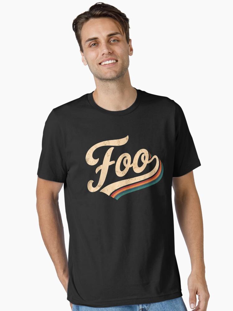 Foo Fighters Retro Foo Inspired Rock Fan Vintage Design Essential T-Shirt