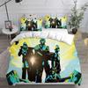 3D HELLDIVERS 2 Bedding Sets Comforter Quilt Bed Cover Duvet Cover Pillow Case Sets Kids Adult Size For Home Textiles