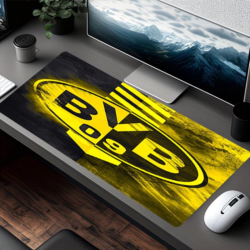 Borussia Dortmund Print Mouse Pad, for Keyboard Pad Laptop PC Mat for Office Home Use, Desk Decor, Perfect Birthday Gift for Gamers