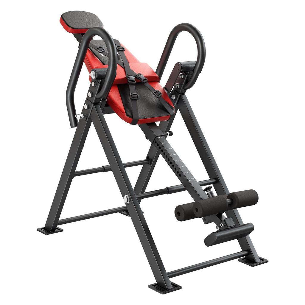 VEVOR Inversion Table, 136 kg Capacity Heavy Duty Back Inverter Stretcher, Inverted Table with Stable Structure, Dual-Roller Locking