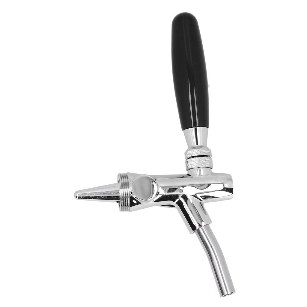 Смеситель для разливного пива с длинным хвостовиком, диспенсер для пивных бочонков из нержавеющей стали, поставки для домашнего пивоварения