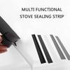 2 шт., накладки на щели кухонной плиты, силиконовая полоска в форме буквы Т, защитная накладка для газовой плиты, термостойкий коврик, чистящая прокладка с прорезями