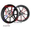 Для Honda DIO50 AF18/27/28 Z4 ZX AF34/35/56 Модификация 10-дюймового алюминиевого обода колеса Переднее колесо с дисковым тормозом Заднее колесо с ободом под барабанный тормоз