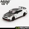 МИНИ ГТ (1045) 1:64 Nissan GT-R (Р35) Nismo 2024 - Жемчужный белый