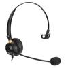 H600‑3.5MV Telephone Headset Monaural Volume Control 3.5mm Jack Business Headset with Mic for Smartphone Tablet
