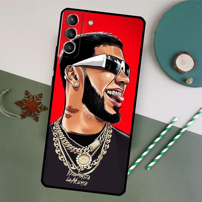 Чехол для телефона Anuel AA для Samsung Galaxy S25 S26 Ultra S20 S21 S22 S23 S24 Plus S10 S25 FE Задняя крышка