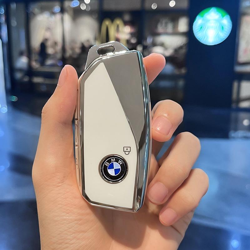 WDFA1 TPU Car Remote Scratch-resistant Decoration Shell For BMW 5 6 7 Series G30 G32 G60 G11 G70 G05 G18 G65 G07 G67 X5 X7 Accessories