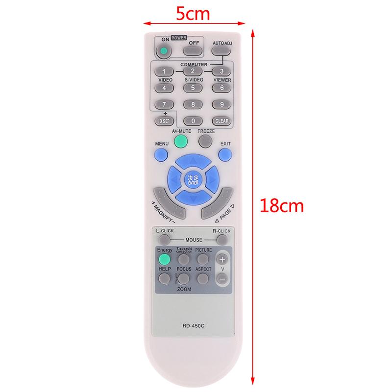 Remote Controller For Nec Projector Remote Control Rd-450C Rd-448E Np-V260+ V230+ Me360