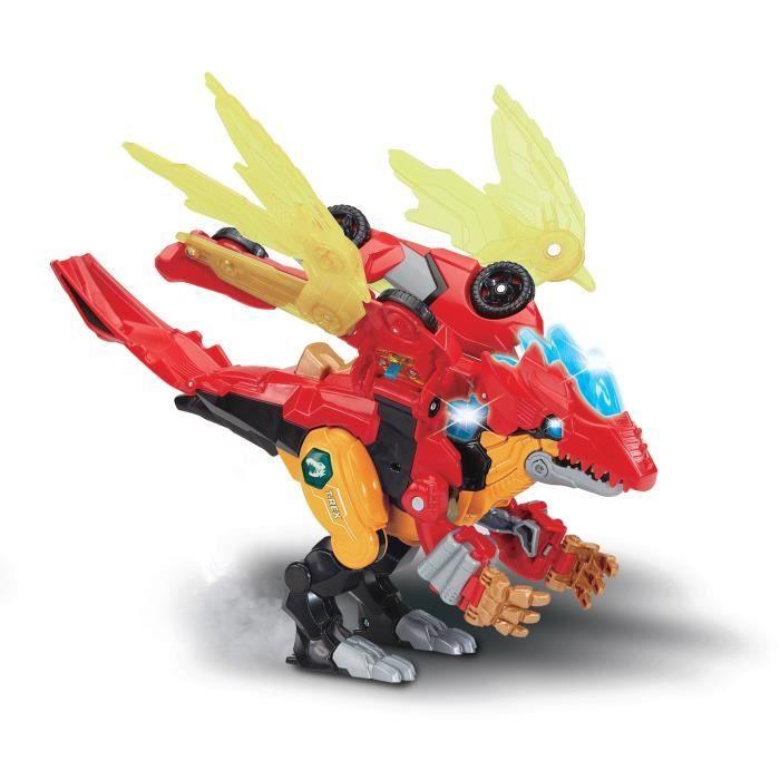 VTECH - SWITCH & GO DINOS COMBO - DRAGOREX, LE MÉGA DRAGON 2 EN 1 - Multicolore
