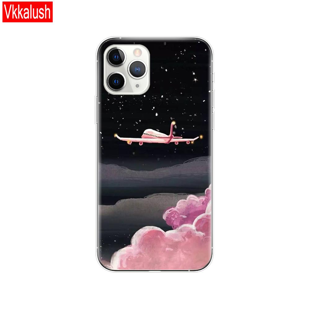 Мягкий силиконовый чехол для телефона для iphone 11, чехол для iphone 11 pro max одиннадцать etui, задняя крышка-бампер, полная защитная оболочка на 360 градусов