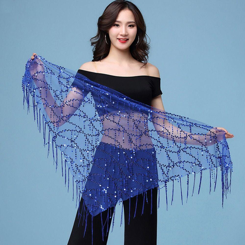 Женские костюмы для выступлений с кисточками, хип-шарф, юбка для танца живота, пояс с цепочкой на талии