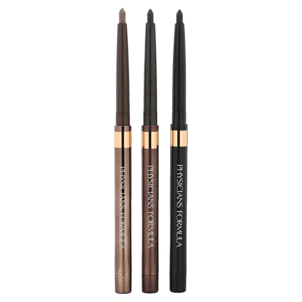 Physicians Formula Shimmer Strip, Custom Eye Enhancing Eyeliner Trio, Nude, 0.03 Oz (0.85 G)