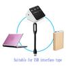 Мини USB светодиодная лампа Портативная лампа для чтения книг 5В 1.2Вт Маленькая USB лампа Складная лампа для глаз для Power Bank ПК Ноутбука